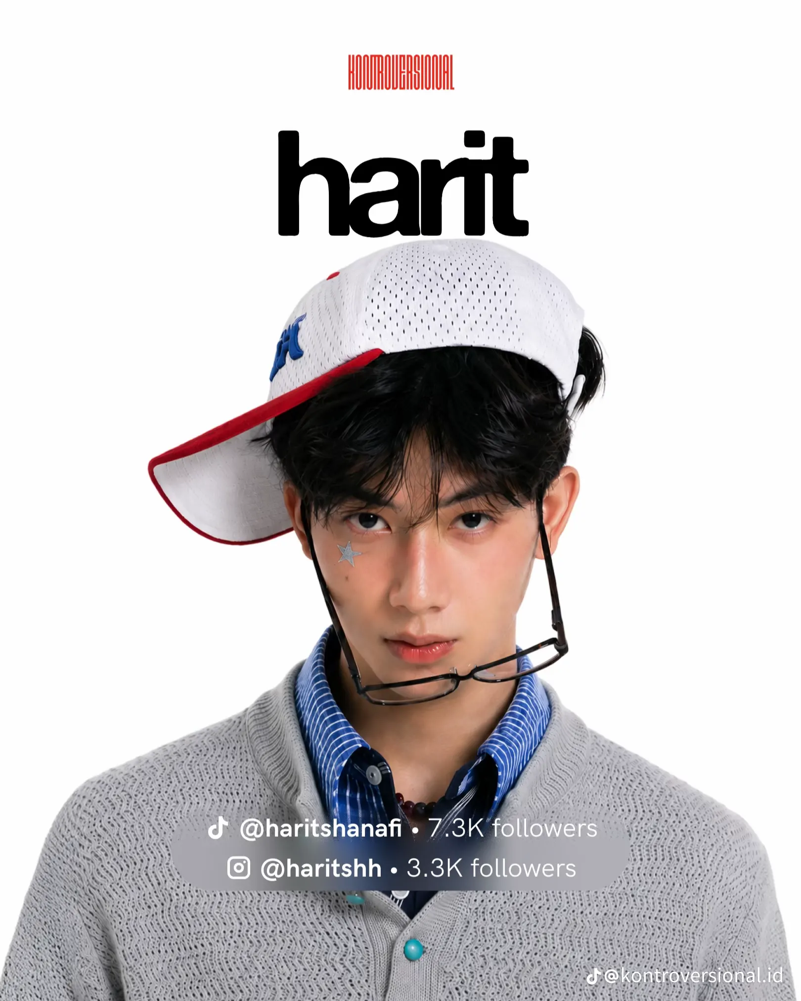 Harit — Fashion, lifestyle & personal branding, clean and modern