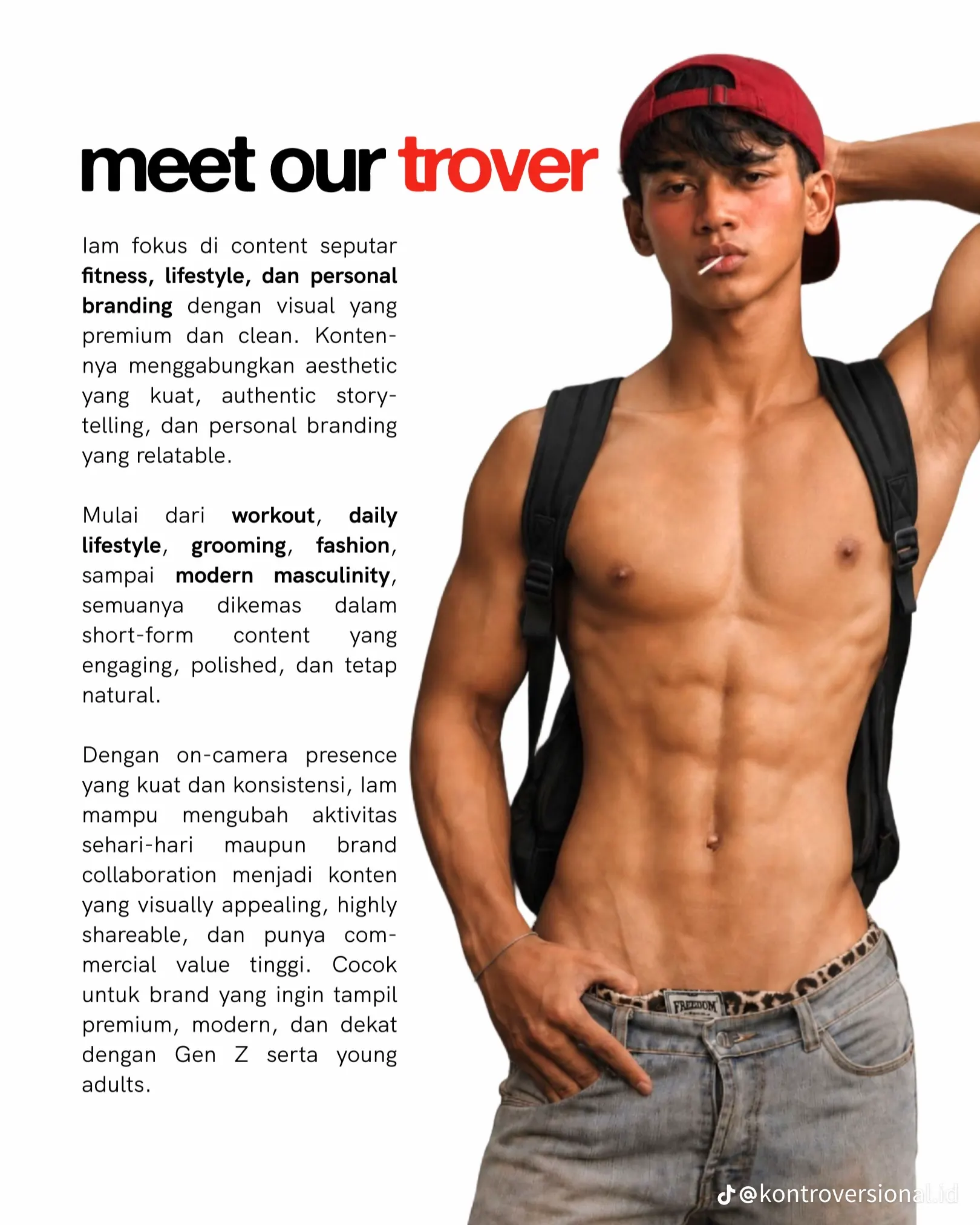 Iam in an editorial full-length shot, styled for fitness, lifestyle & personal branding with premium visuals